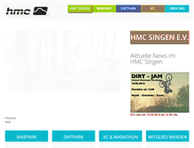 Tablet Screenshot of hmc-singen.de
